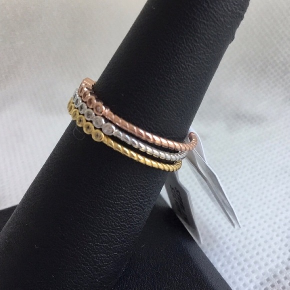 Sterling 3 Piece Ring Set - Picture 8 of 16